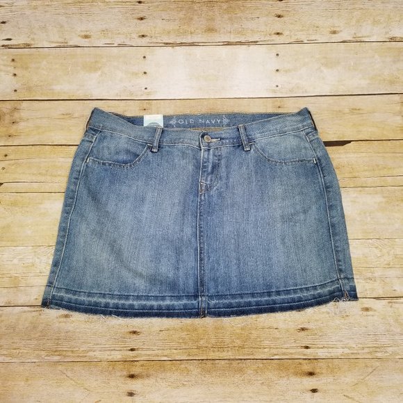 Old Navy Dresses & Skirts - 3/$15 NWT Old Navy Denim Jean Skirt Size 10